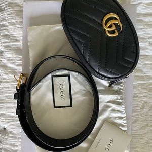 Gucci Marmont Belt Bag - 85 - EUC